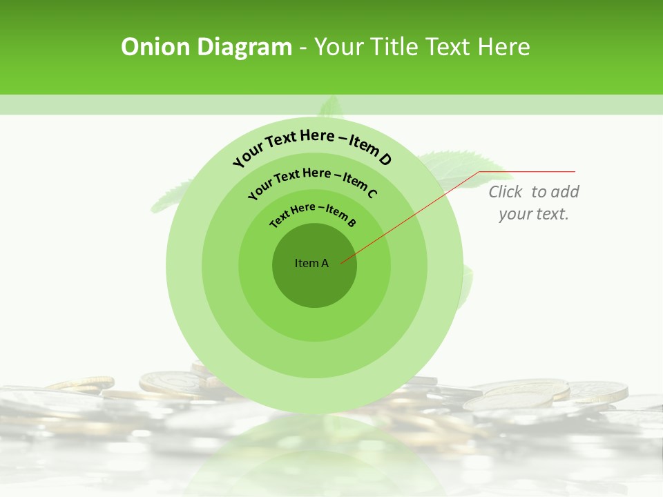 Seed Currency Green PowerPoint Template