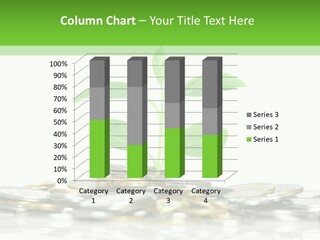 Seed Currency Green PowerPoint Template