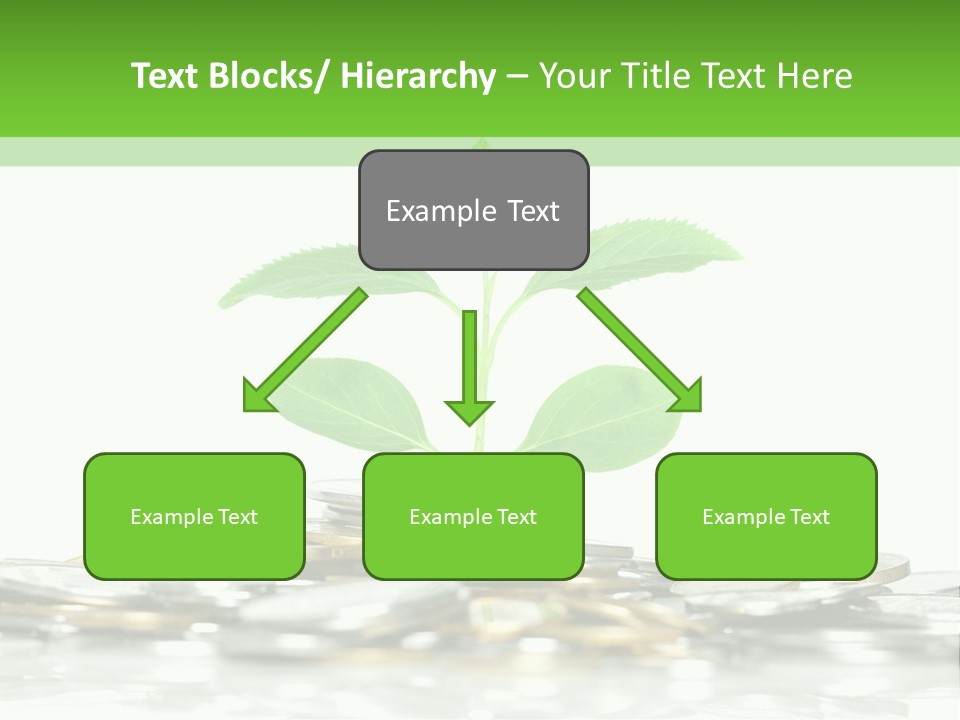 Seed Currency Green PowerPoint Template