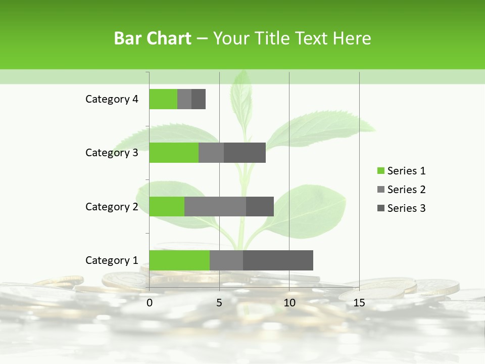 Seed Currency Green PowerPoint Template