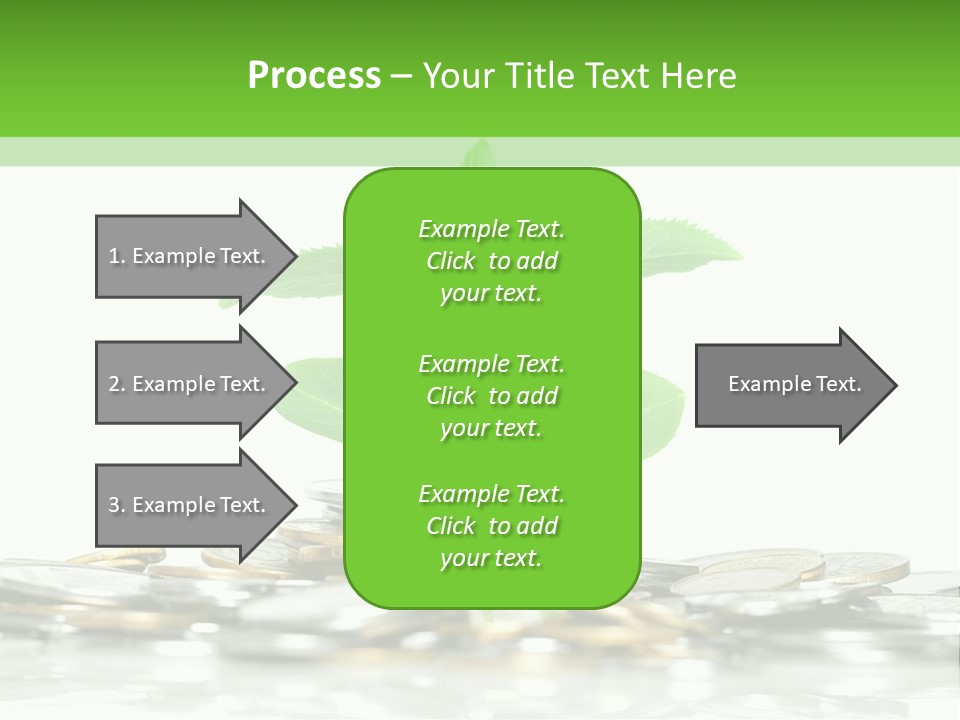 Seed Currency Green PowerPoint Template