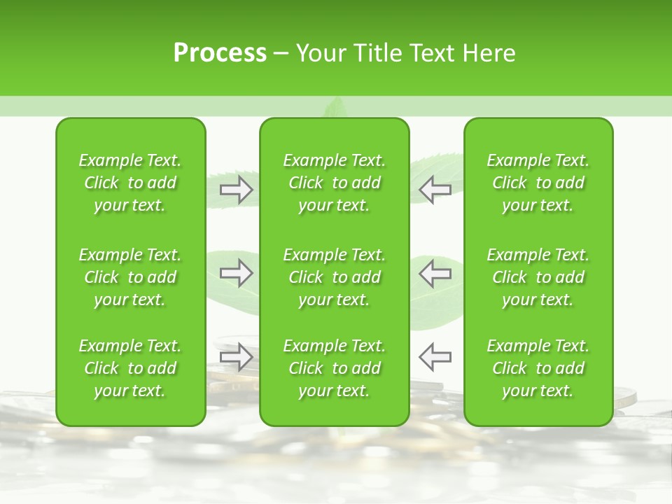 Seed Currency Green PowerPoint Template