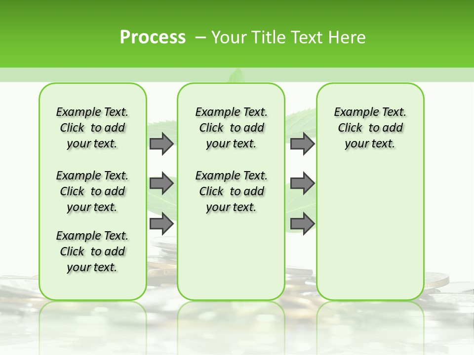 Seed Currency Green PowerPoint Template