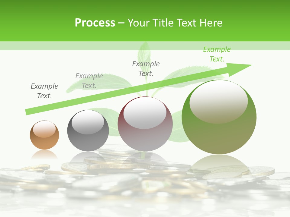Seed Currency Green PowerPoint Template