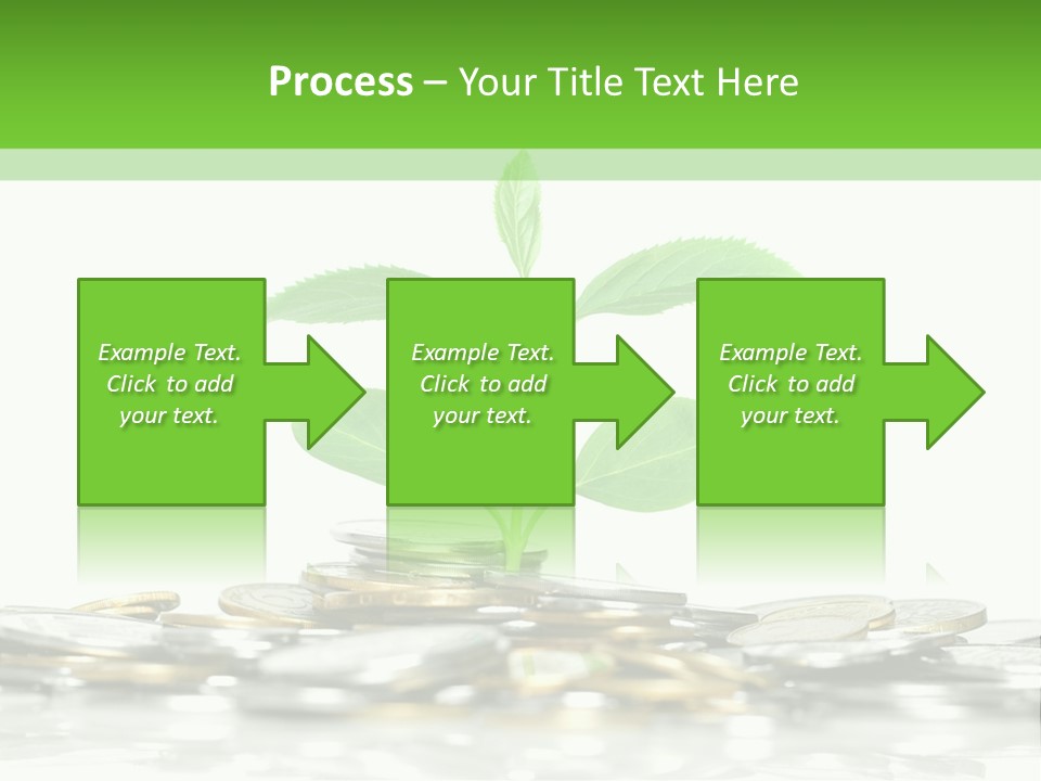 Seed Currency Green PowerPoint Template