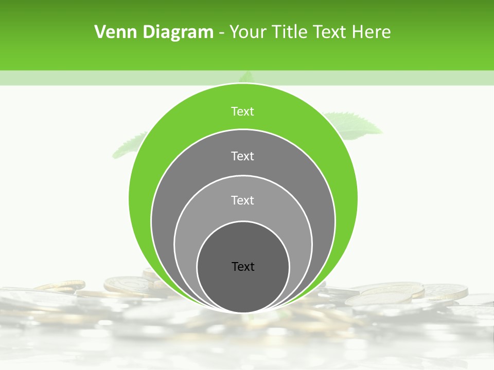 Seed Currency Green PowerPoint Template