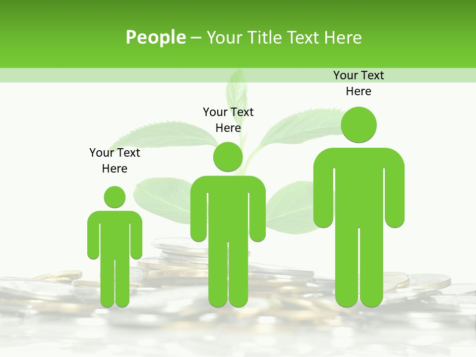 Seed Currency Green PowerPoint Template