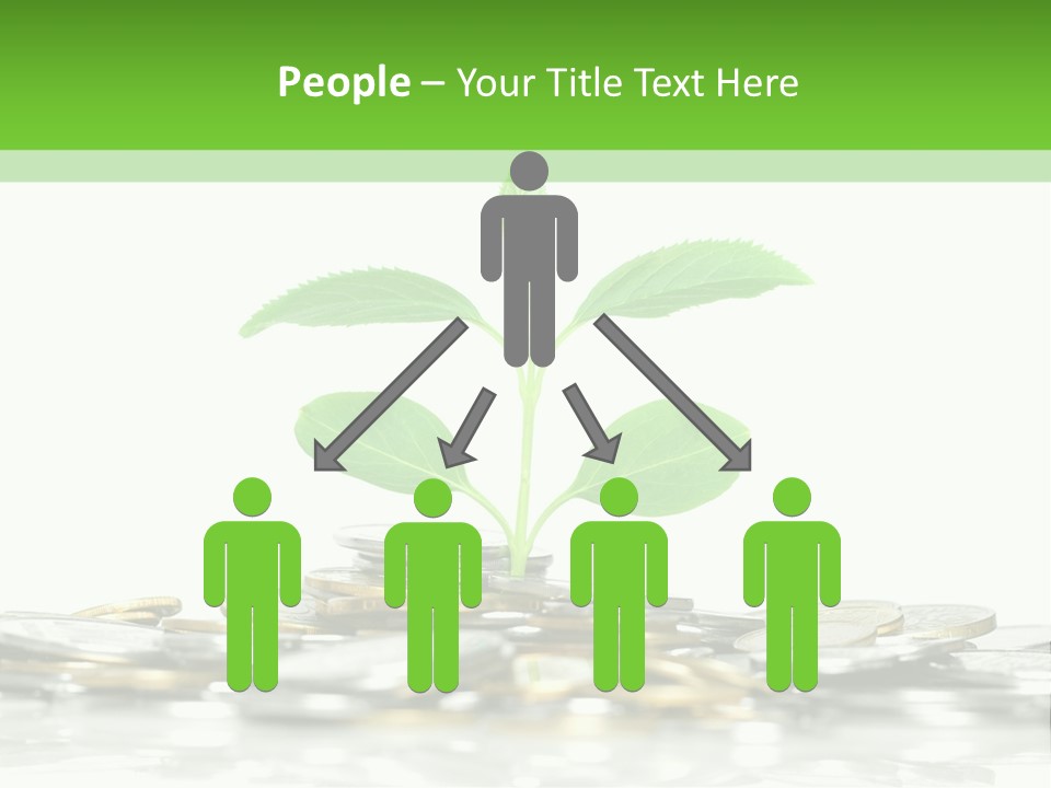 Seed Currency Green PowerPoint Template