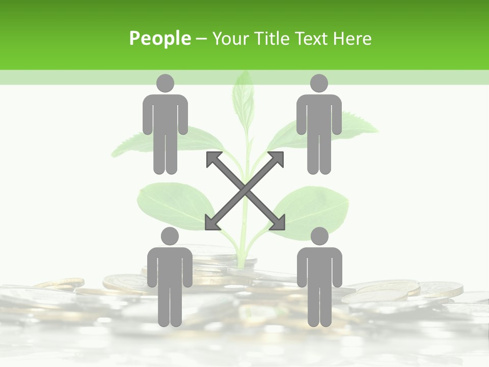Seed Currency Green PowerPoint Template