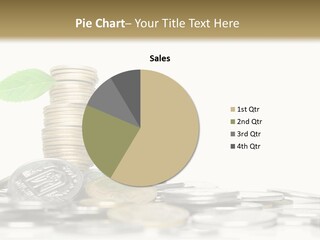 Stem Currency Heap PowerPoint Template