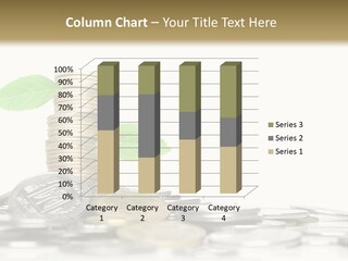 Stem Currency Heap PowerPoint Template