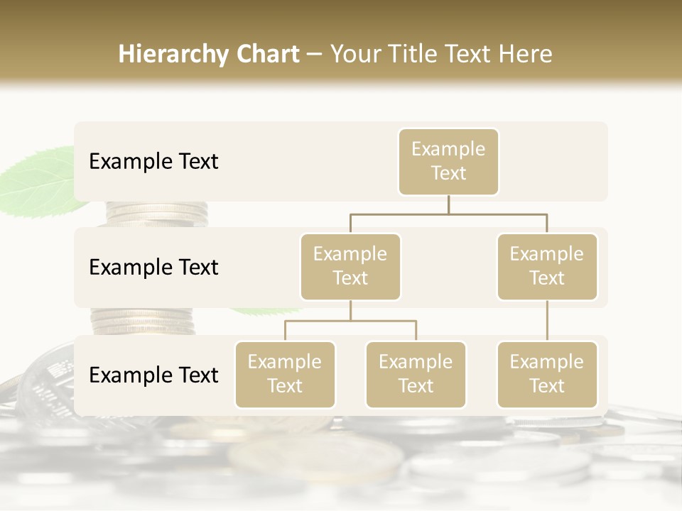 Stem Currency Heap PowerPoint Template
