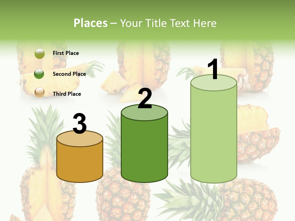 Juicy Collection White PowerPoint Template