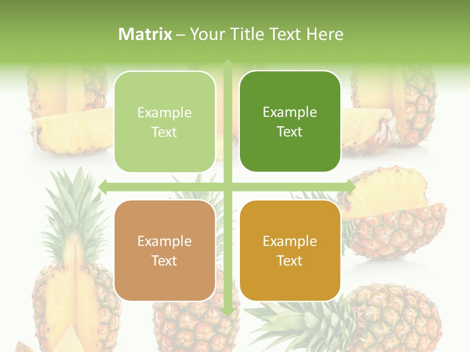 Juicy Collection White PowerPoint Template