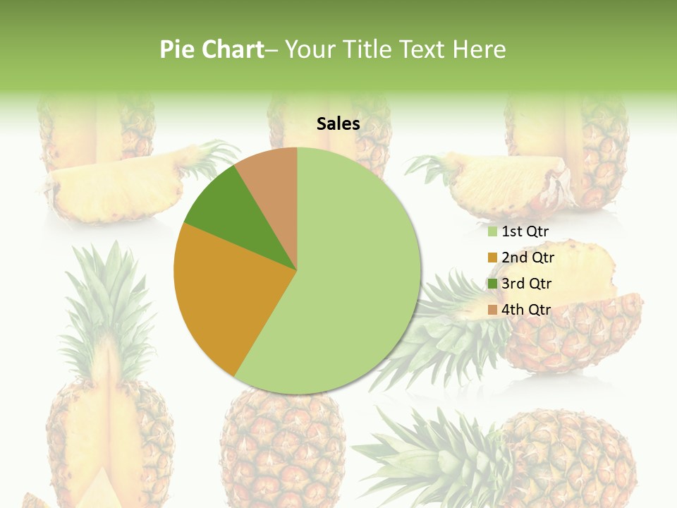 Juicy Collection White PowerPoint Template