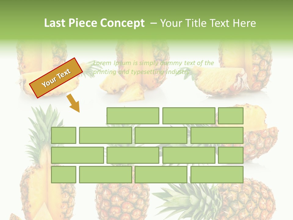 Juicy Collection White PowerPoint Template