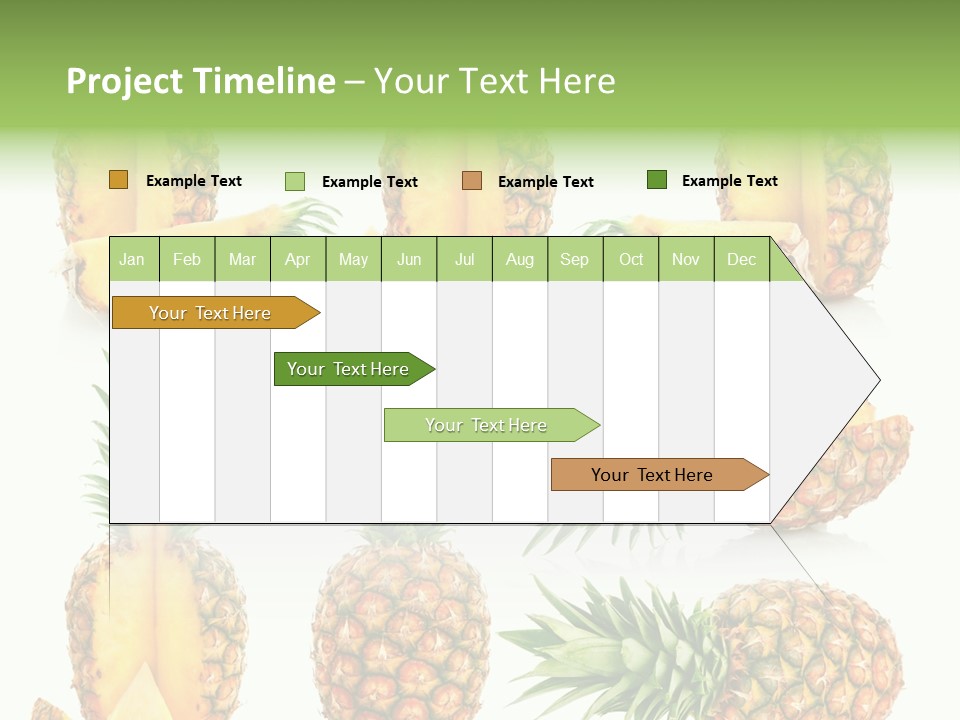 Juicy Collection White PowerPoint Template