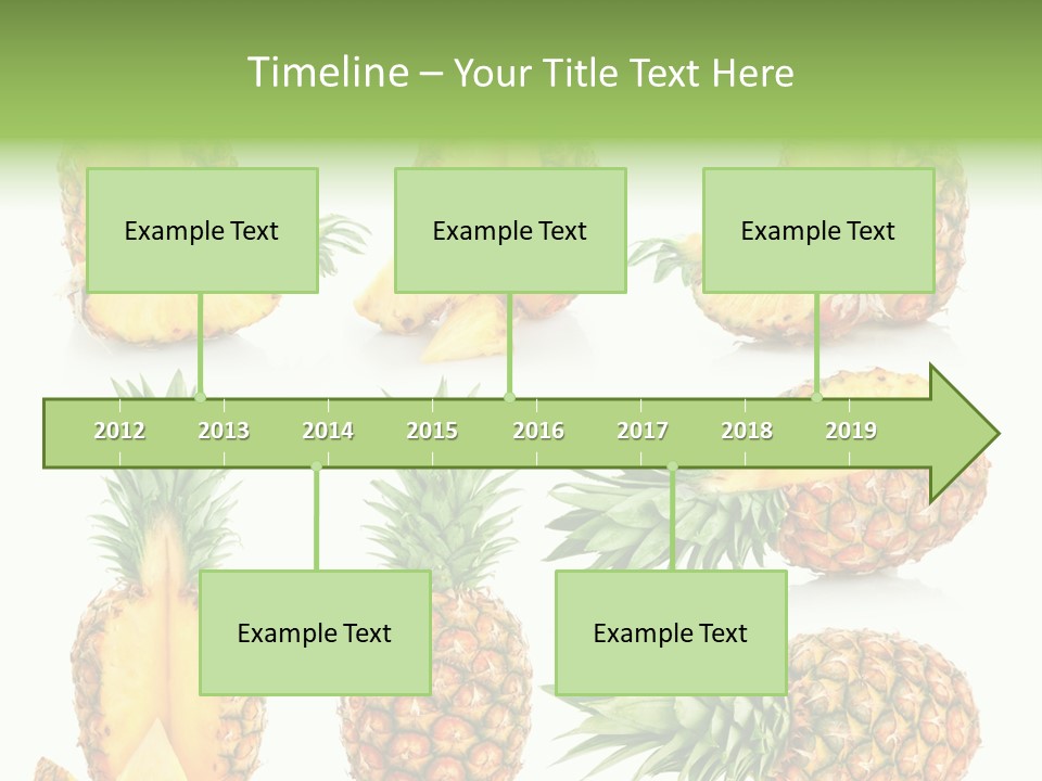 Juicy Collection White PowerPoint Template