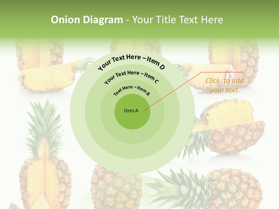 Juicy Collection White PowerPoint Template