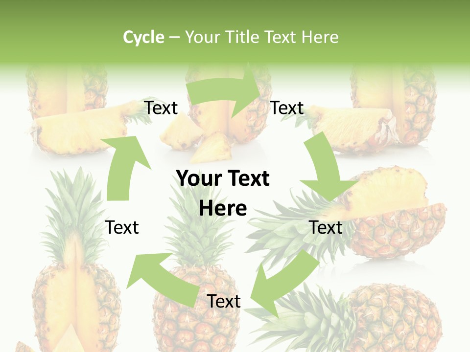 Juicy Collection White PowerPoint Template