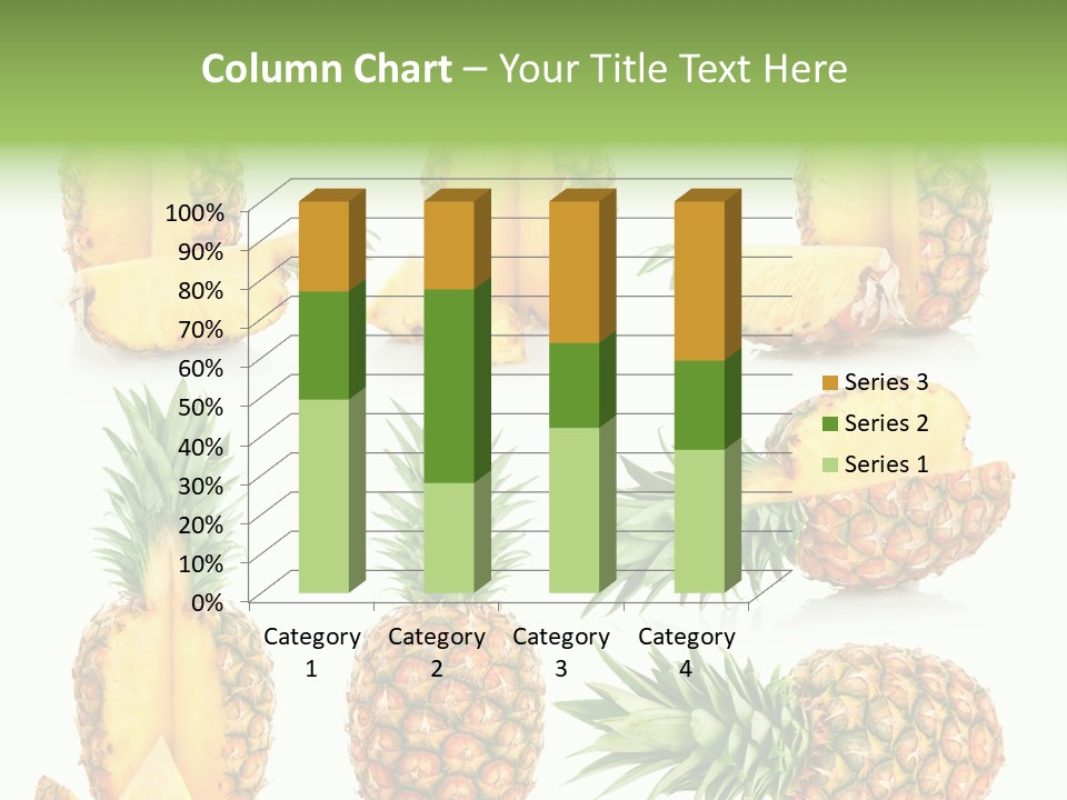 Juicy Collection White PowerPoint Template