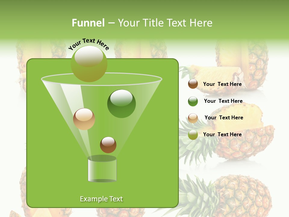 Juicy Collection White PowerPoint Template