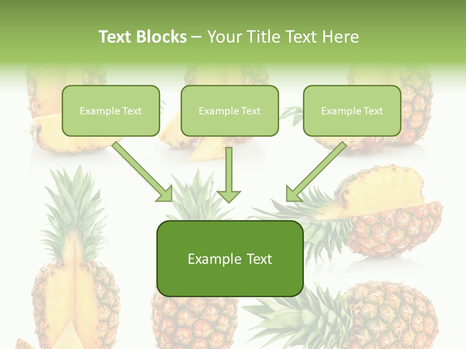 Juicy Collection White PowerPoint Template