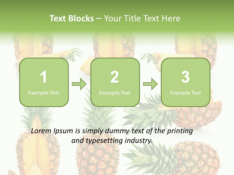 Juicy Collection White PowerPoint Template