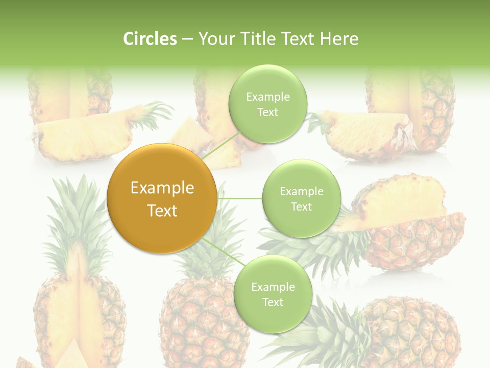 Juicy Collection White PowerPoint Template