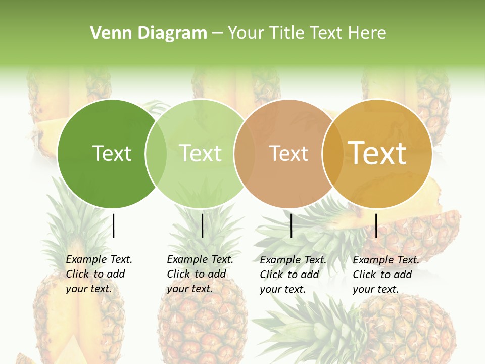 Juicy Collection White PowerPoint Template