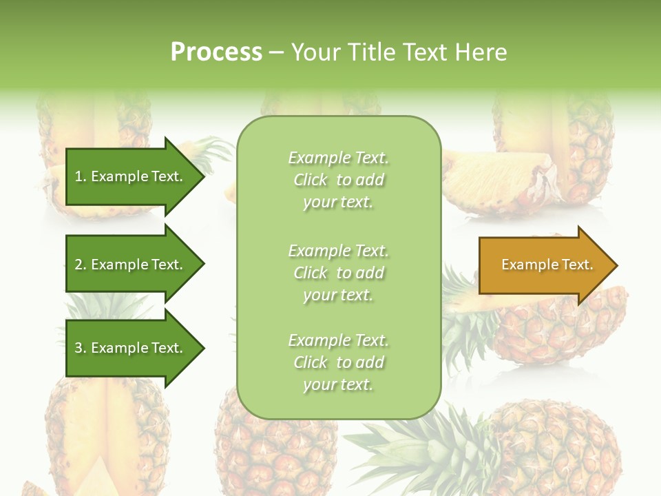 Juicy Collection White PowerPoint Template