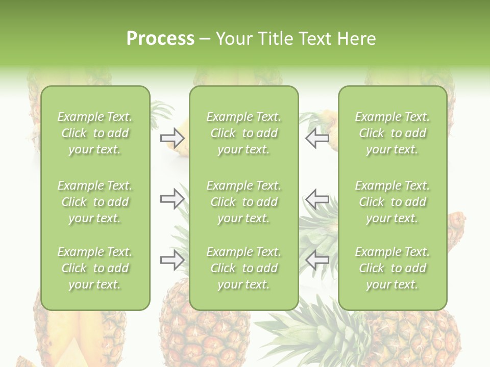 Juicy Collection White PowerPoint Template