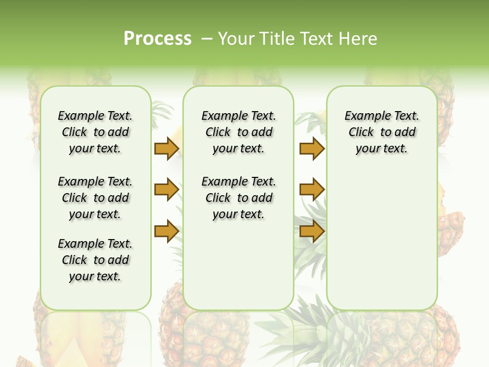 Juicy Collection White PowerPoint Template