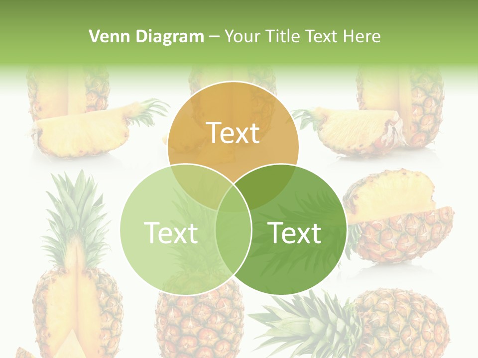 Juicy Collection White PowerPoint Template