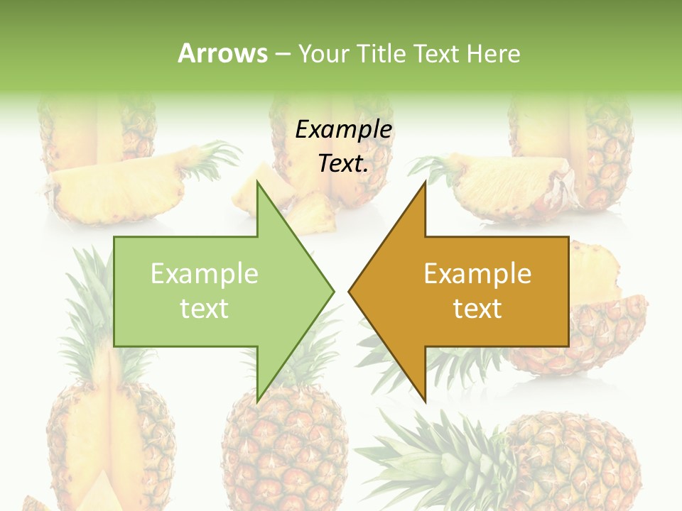 Juicy Collection White PowerPoint Template