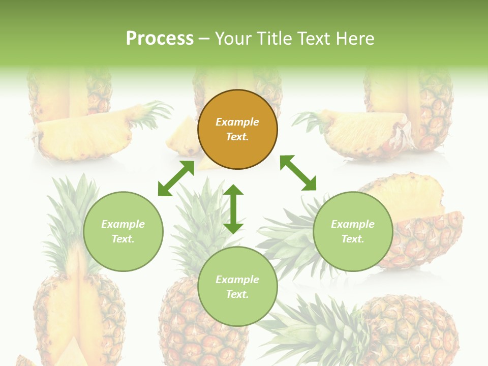 Juicy Collection White PowerPoint Template