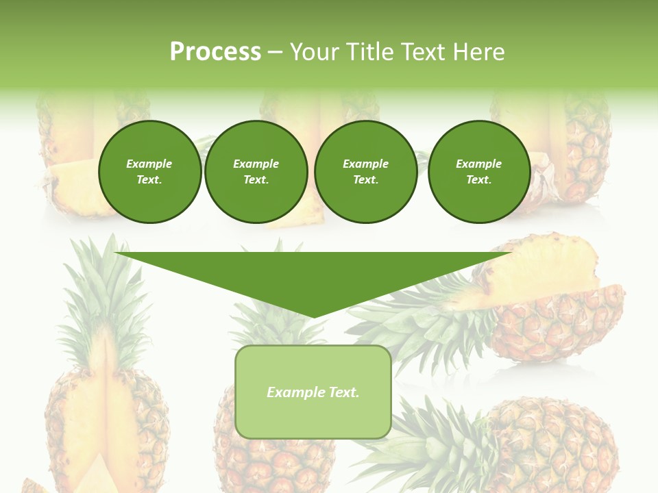 Juicy Collection White PowerPoint Template