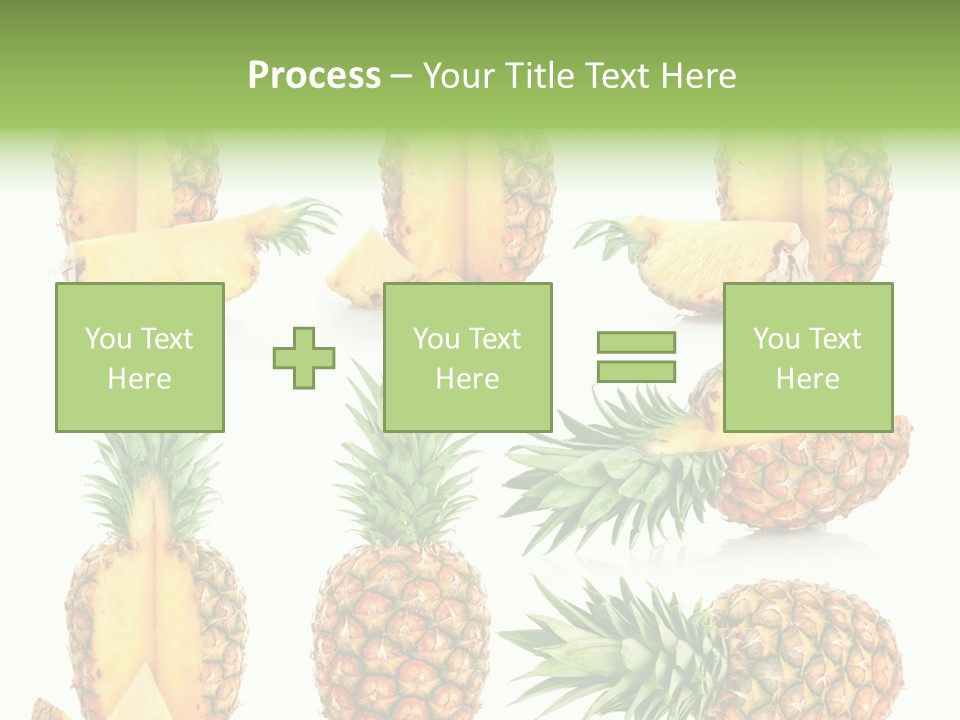 Juicy Collection White PowerPoint Template