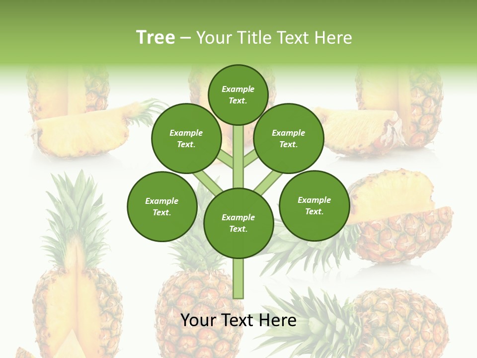 Juicy Collection White PowerPoint Template