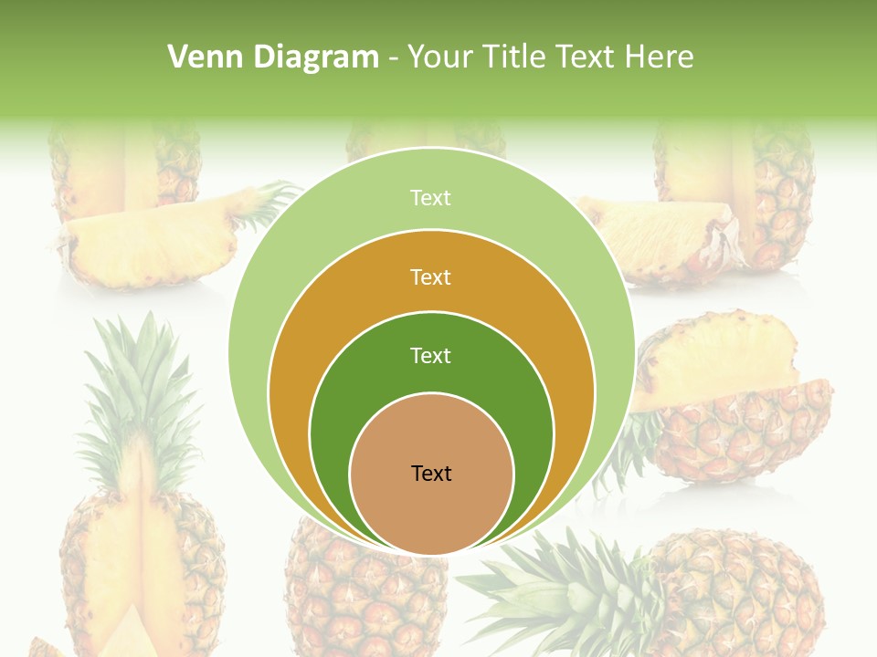 Juicy Collection White PowerPoint Template