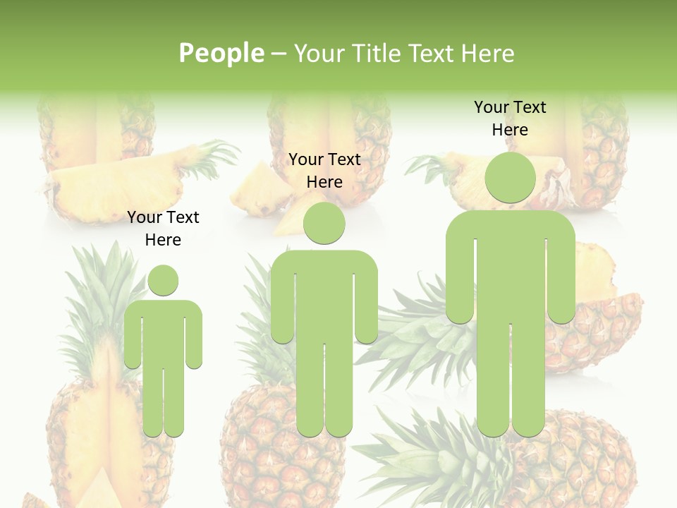 Juicy Collection White PowerPoint Template