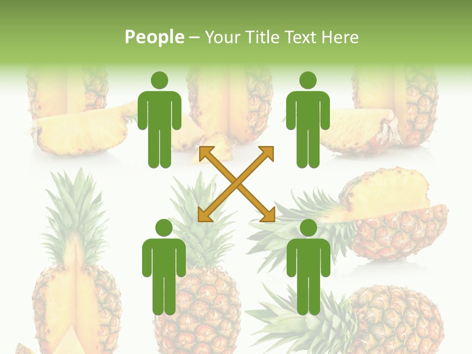 Juicy Collection White PowerPoint Template