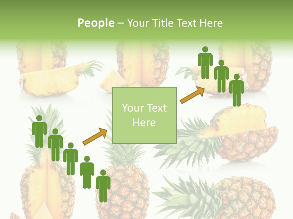 Juicy Collection White PowerPoint Template