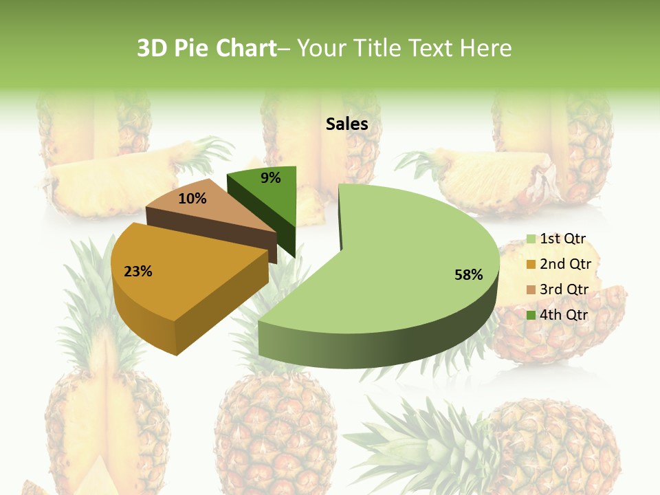 Juicy Collection White PowerPoint Template