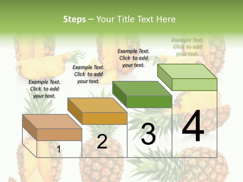 Juicy Collection White PowerPoint Template