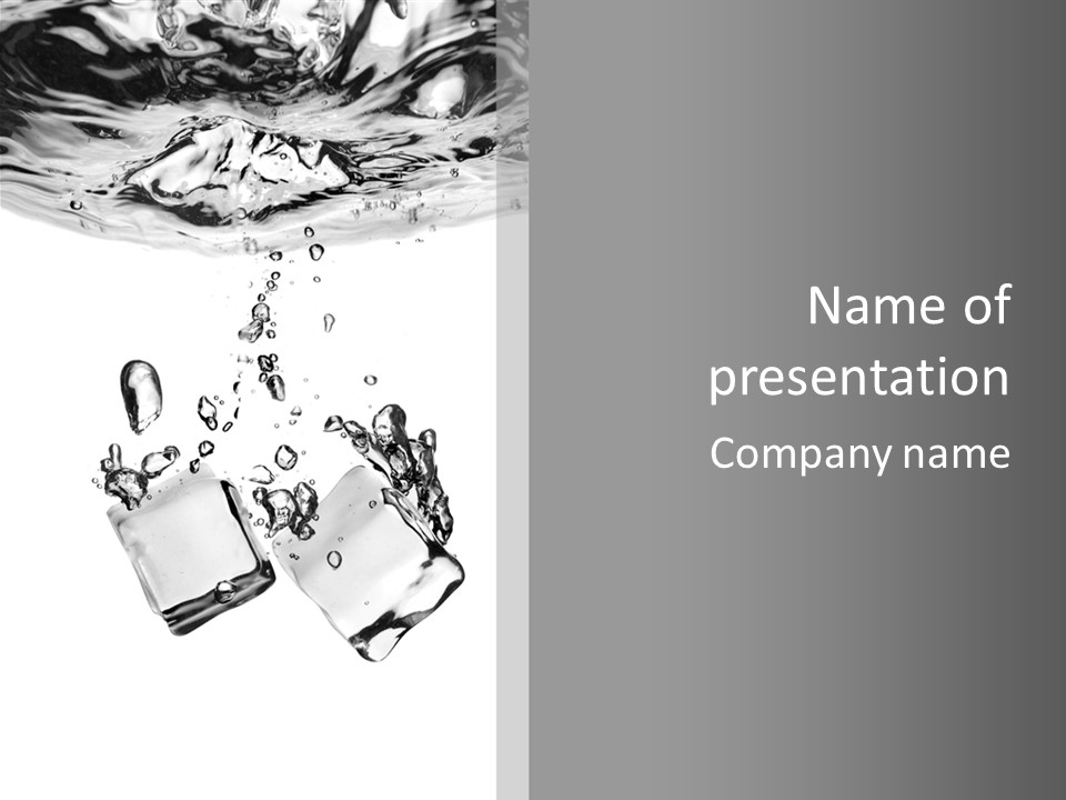 Shape Splash Studio PowerPoint Template