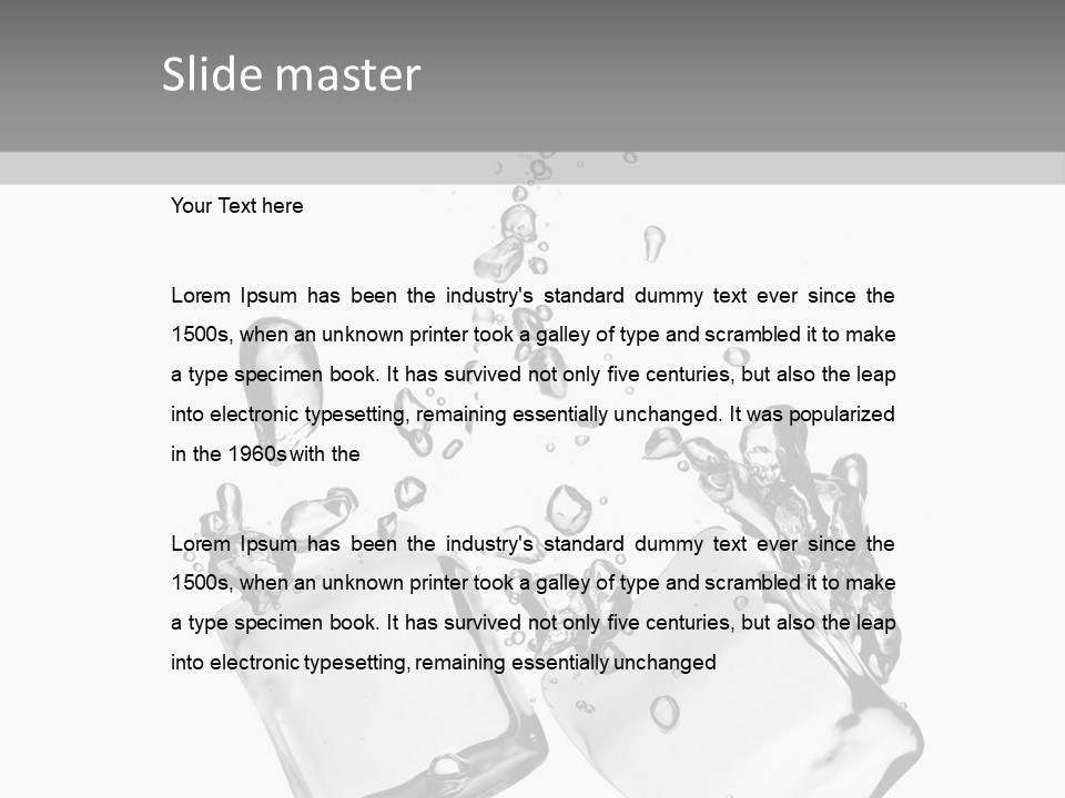 Shape Splash Studio PowerPoint Template