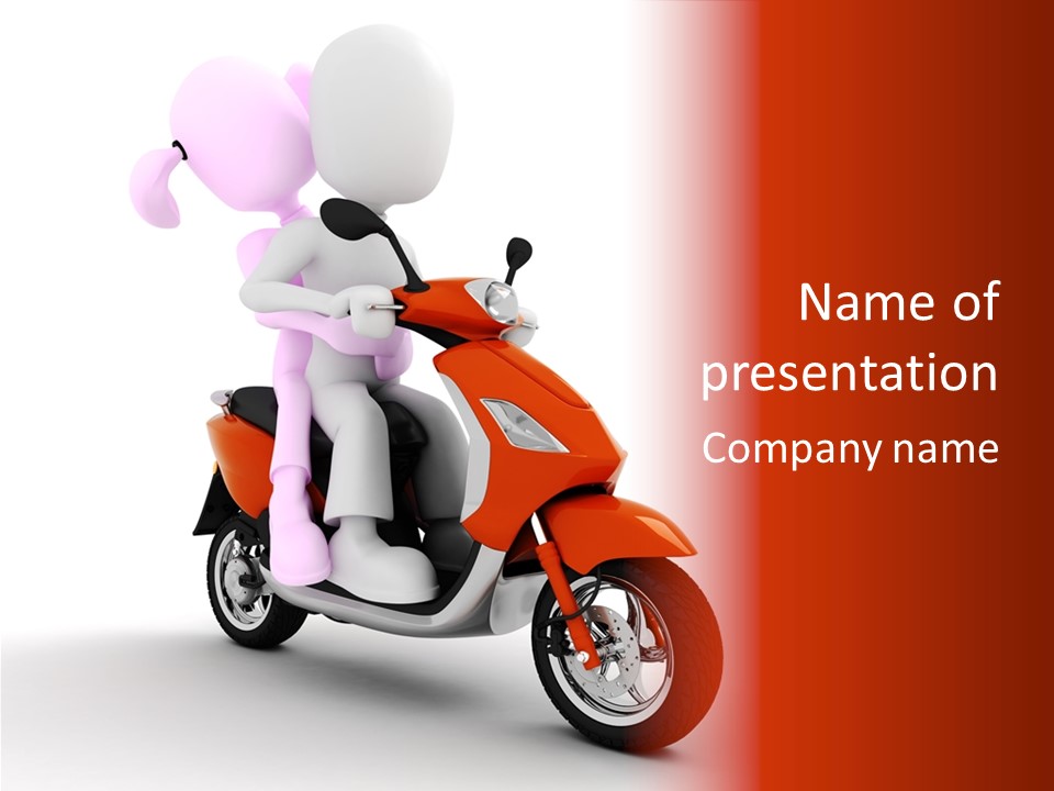 Partner Romance Girlfriend PowerPoint Template