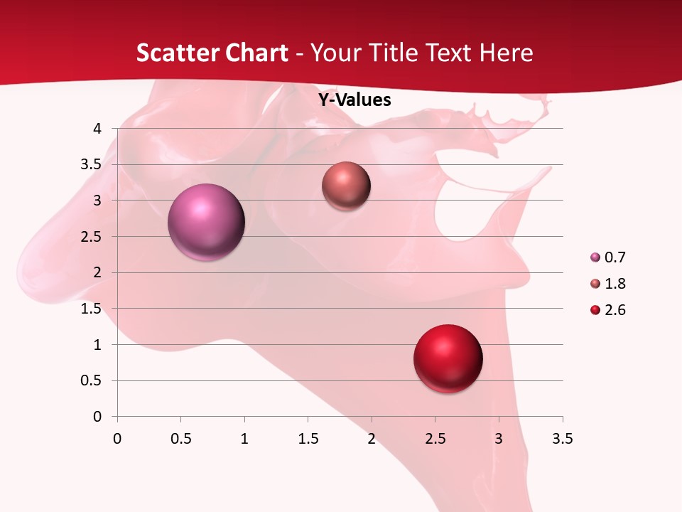Color Brush Background PowerPoint Template