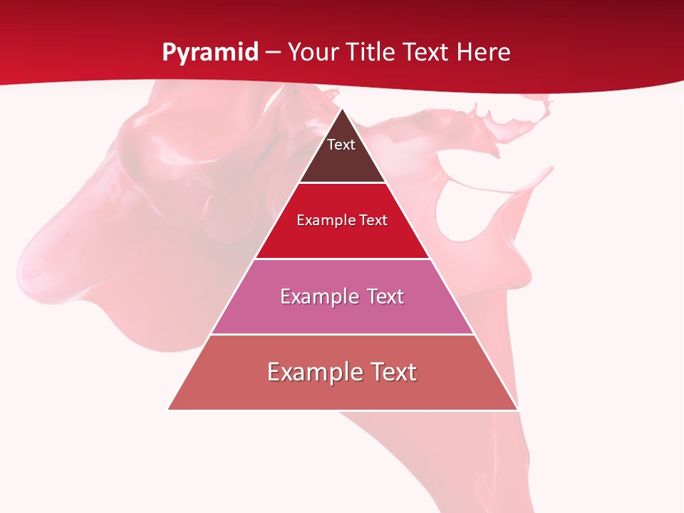 Color Brush Background PowerPoint Template